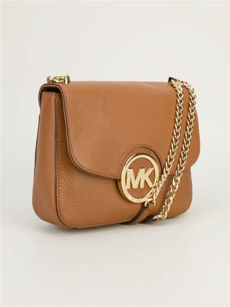 michael kors fulton shoulder bag small|Fulton Leather Shoulder Bag .